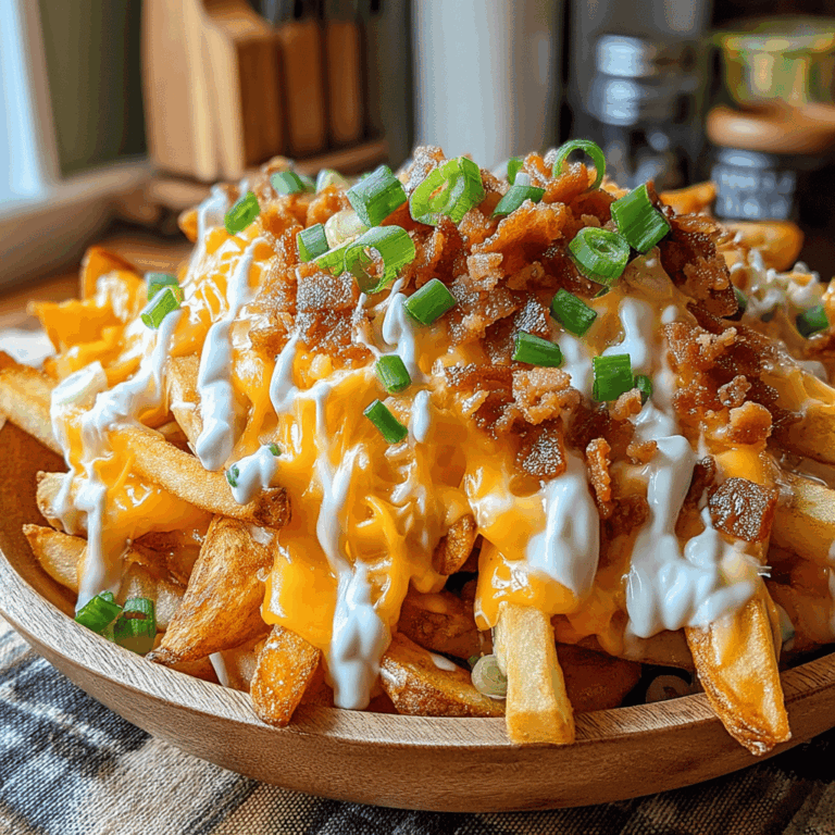 As the leaves begin to change and the air turns crisp, there's nothing quite like cozying up with a warm, comforting dish that captures the essence of fall. Enter the Air Fryer Loaded Fries with Cheddar & Bacon—a delightful combination that transforms ordinary fries into an indulgent treat! Whether you’re seeking a perfect game-day snack, a side dish for your autumn gatherings, or just a way to satisfy those comfort food cravings, these loaded fries deliver big on flavor without the guilt of traditional frying.