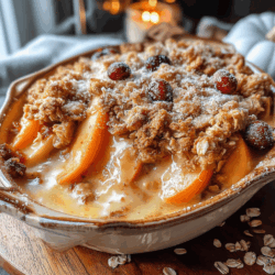 As the leaves begin to change and the air turns crisp, there’s nothing quite like the comforting taste of fall to warm your soul. One of the season’s most beloved ingredients is, of course, the apple. Bursting with flavor, apples are perfect for transforming into delightful desserts that capture the essence of autumn. This Fall Harvest Sheet Pan Apple Crisp with Cinnamon Oat Crumble is a celebration of the season, bringing together the sweet and tart notes of fresh apples, the warmth of cinnamon, and a satisfying crunchy topping that will have everyone coming back for seconds.