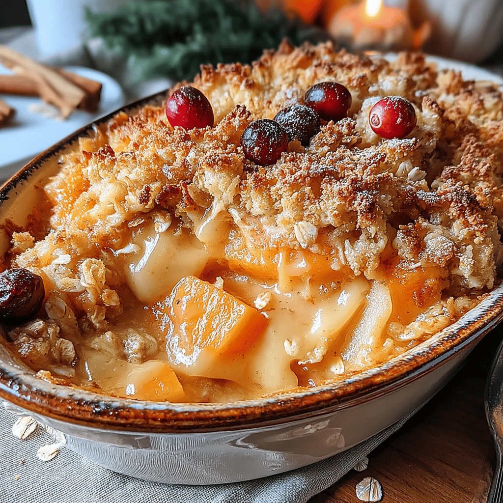 As the leaves begin to change and the air turns crisp, there’s nothing quite like the comforting taste of fall to warm your soul. One of the season’s most beloved ingredients is, of course, the apple. Bursting with flavor, apples are perfect for transforming into delightful desserts that capture the essence of autumn. This Fall Harvest Sheet Pan Apple Crisp with Cinnamon Oat Crumble is a celebration of the season, bringing together the sweet and tart notes of fresh apples, the warmth of cinnamon, and a satisfying crunchy topping that will have everyone coming back for seconds.