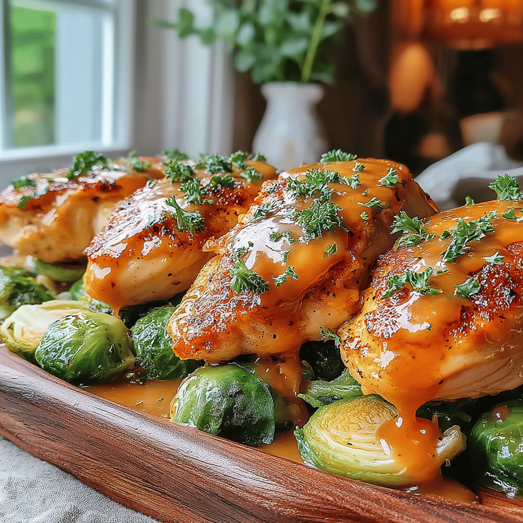 Welcome to a flavorful journey that brings together the goodness of garlic, the richness of butter, and the wholesome crunch of Brussels sprouts! This Garlic Butter Chicken Skillet with Crispy Brussels is not just a dish; it's an experience packed with mouthwatering flavors and delightful textures. Perfect for a weeknight dinner yet elegant enough to impress guests, this recipe is all about simplicity without sacrificing taste.
