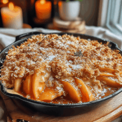 Fall is the season of cozy sweaters, vibrant leaves, and, of course, the irresistible aroma of baked apples wafting through our kitchens. What better way to celebrate this bountiful season than with a delicious Skillet Apple Crisp? This delightful dessert has long been a favorite, with its warm, tender apples and crunchy topping—comfort food at its finest.