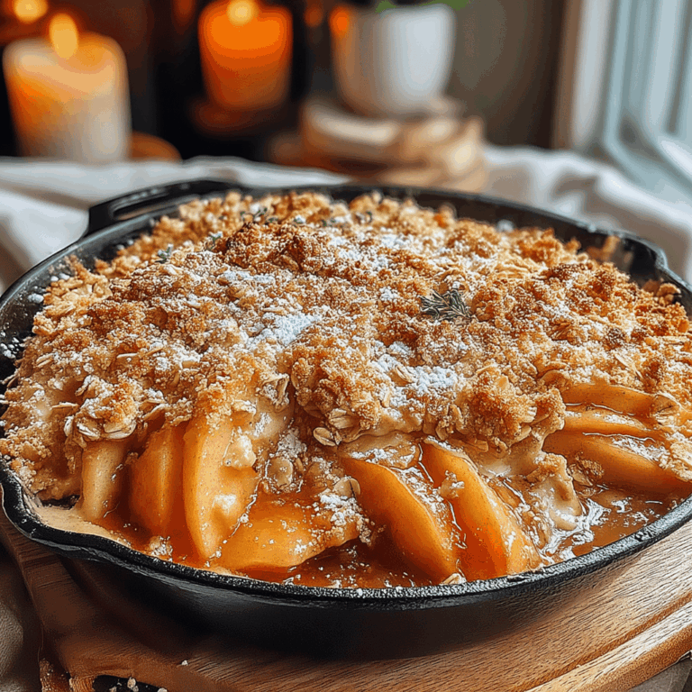 Fall is the season of cozy sweaters, vibrant leaves, and, of course, the irresistible aroma of baked apples wafting through our kitchens. What better way to celebrate this bountiful season than with a delicious Skillet Apple Crisp? This delightful dessert has long been a favorite, with its warm, tender apples and crunchy topping—comfort food at its finest.